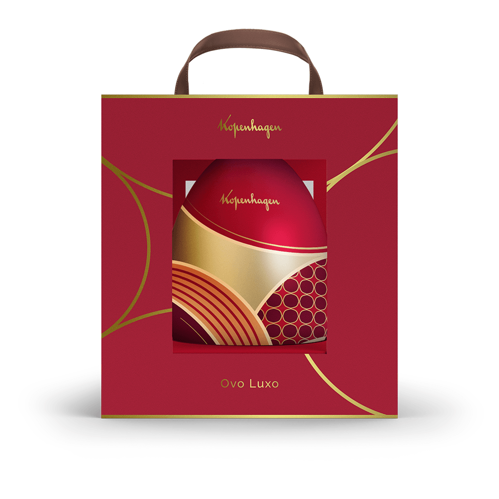 Ovo Lata Luxo Bombons Páscoa 460G