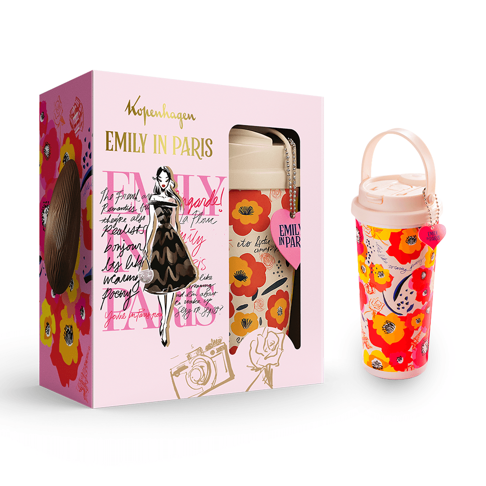 Ovo de Páscoa com Copo Emily In Paris 120G