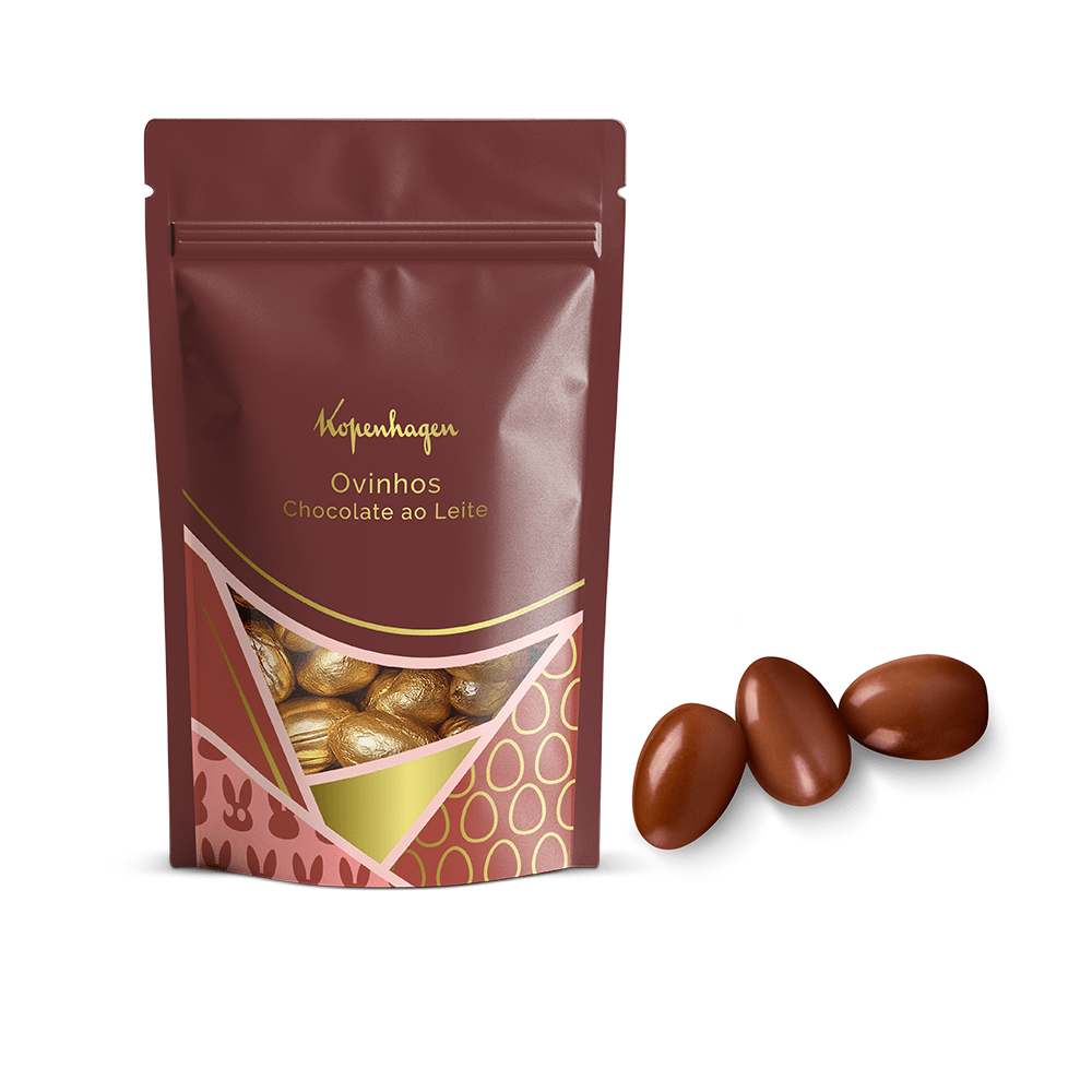 Pouch Ovinhos de Páscoa ao Leite180G