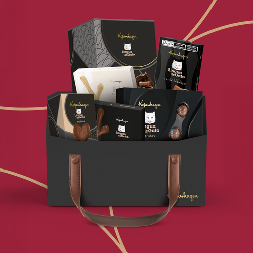 Cesta Special Língua de Gato Páscoa 822G