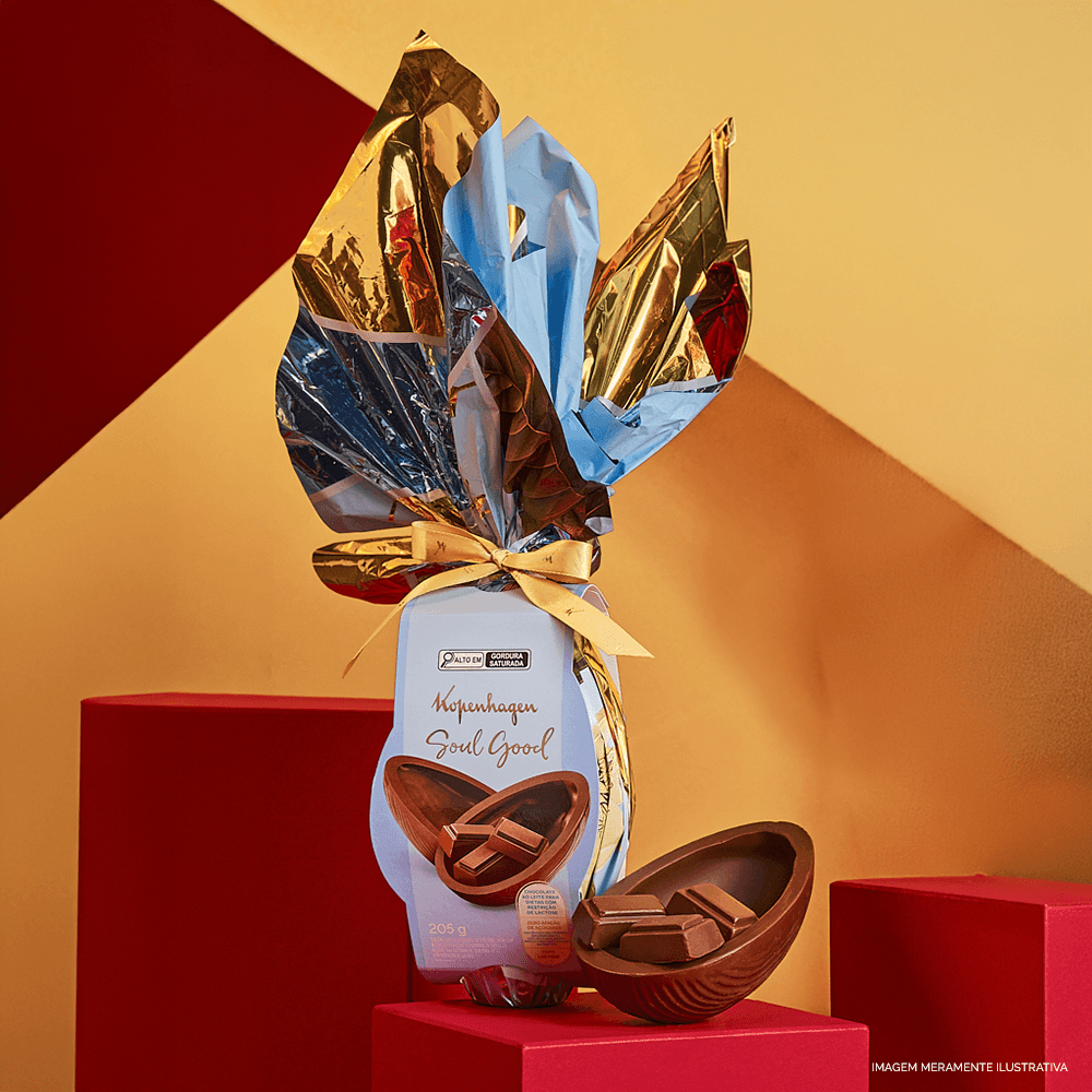 Ovo de Páscoa Mil Delícias Soul Good 205G