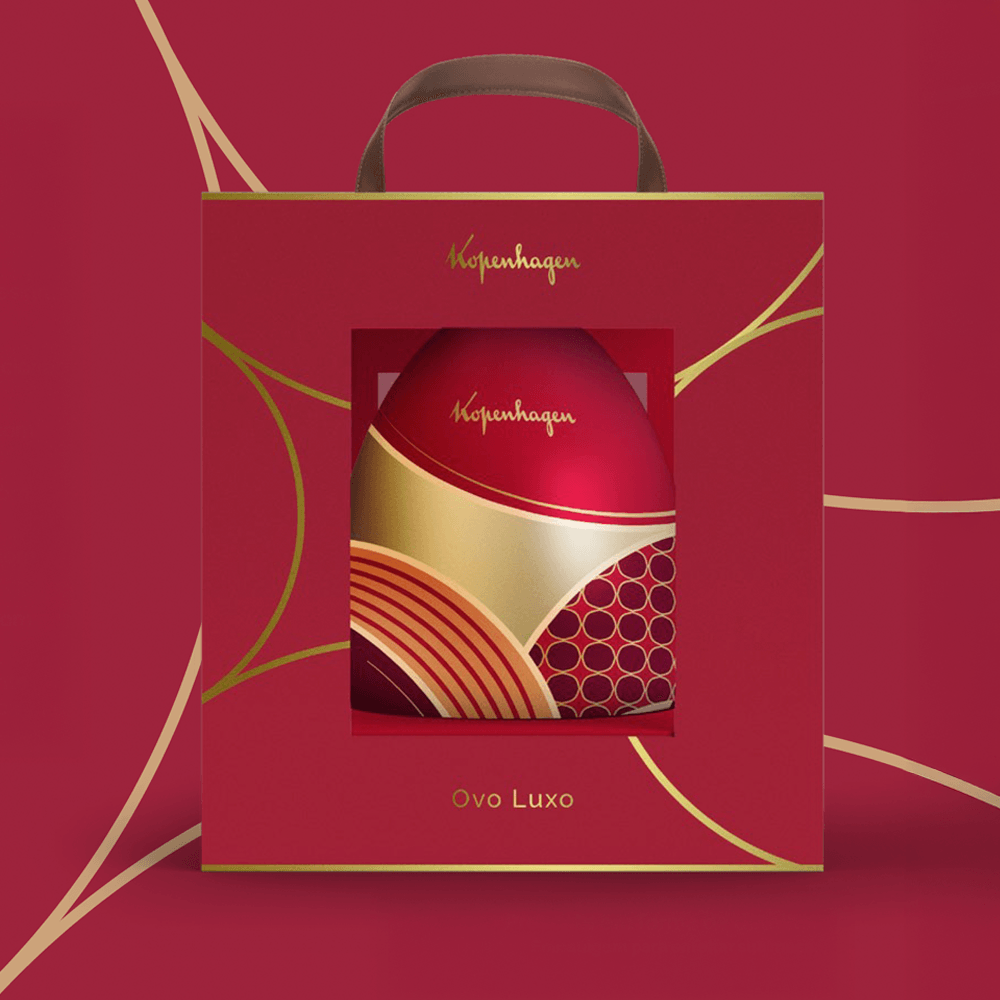 Ovo Lata Luxo Bombons Páscoa 460G