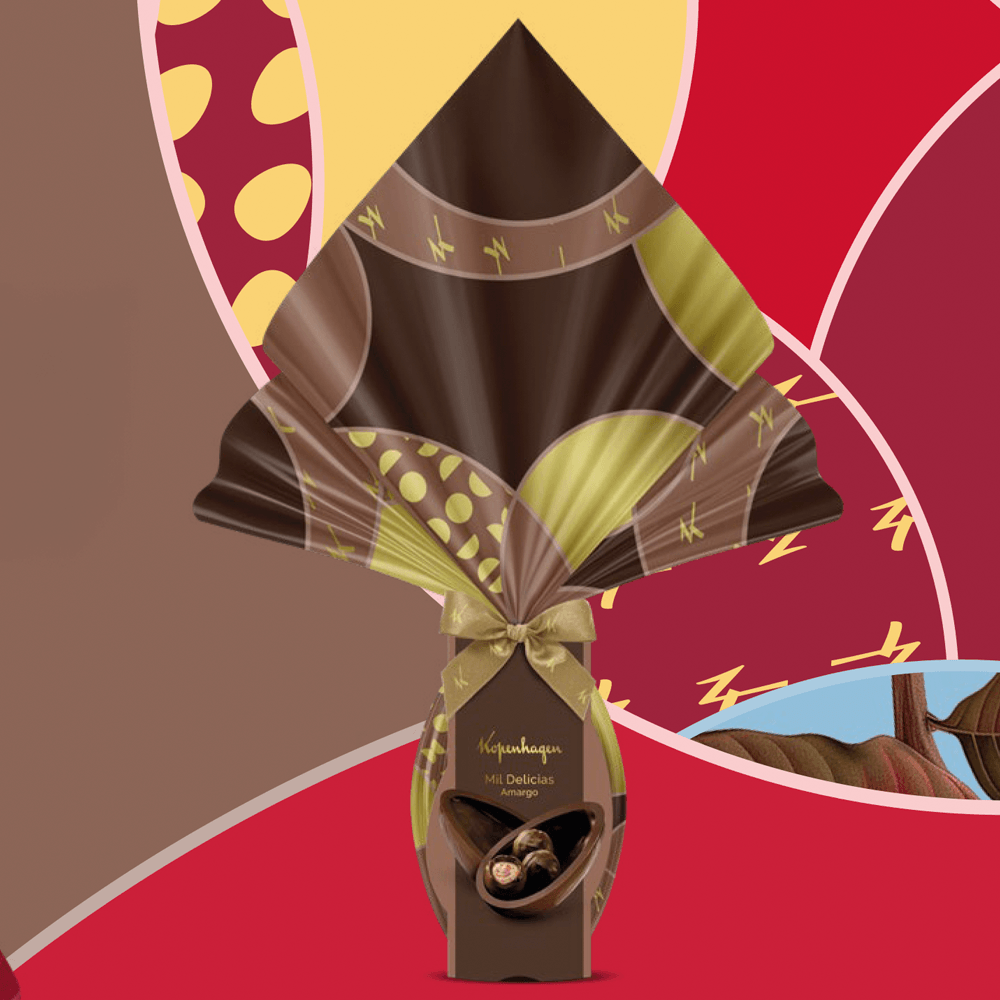 Ovo de Páscoa Mil Delícias Amargo 205G