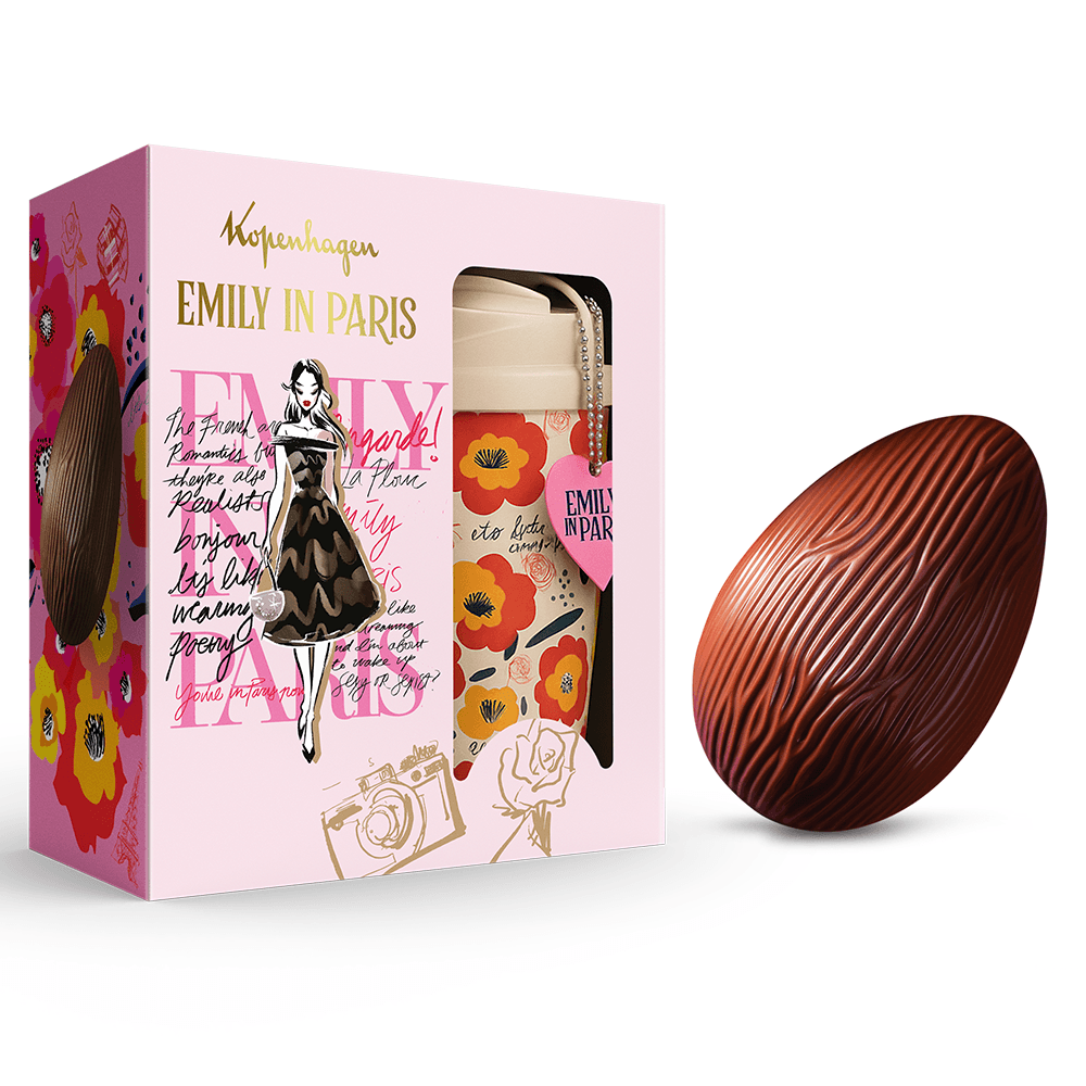 Ovo de Páscoa com Copo Emily In Paris 120G