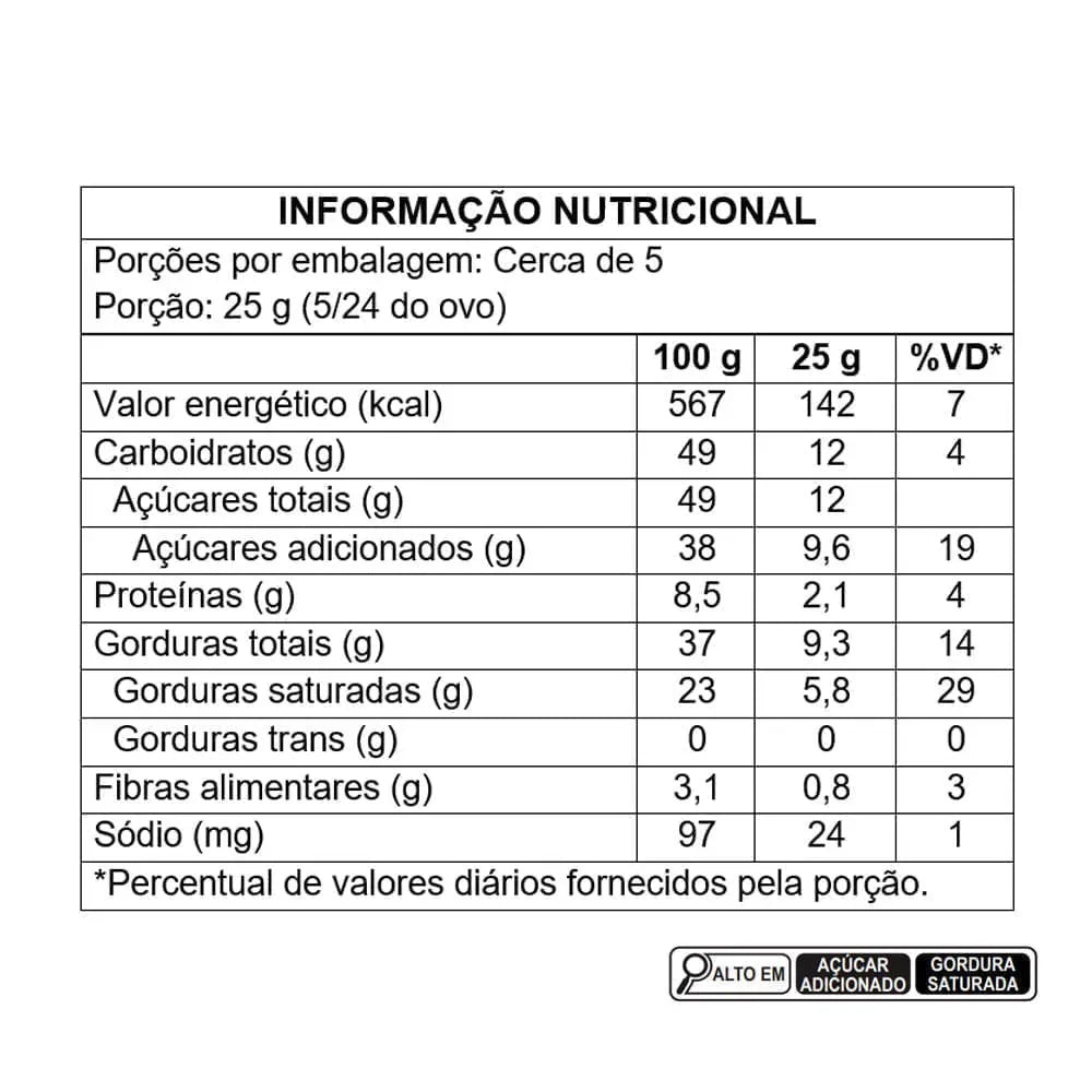 Ovo de Páscoa Wandinha com Bolsa e Pins 120G